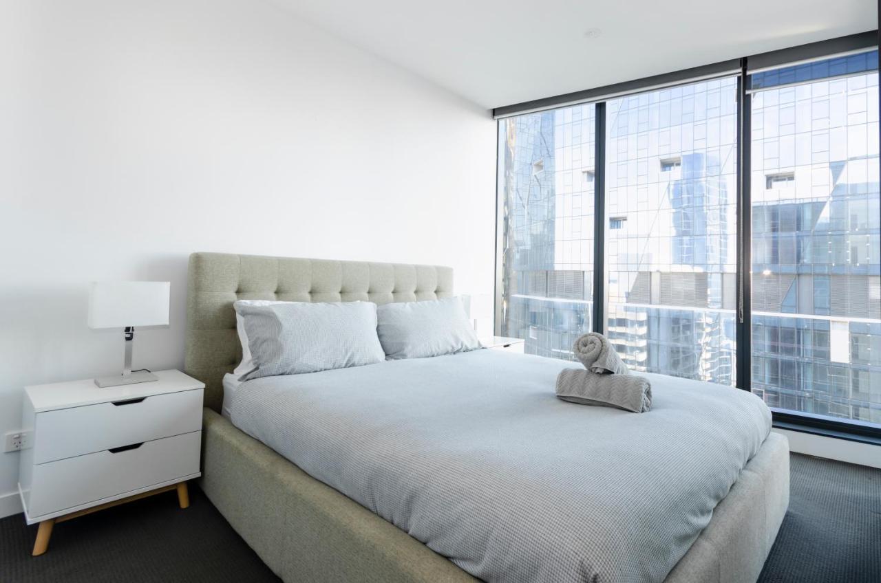 2Br Cbd Pad, City Views, Free Parking, Pool, Gym Melbourne Buitenkant foto